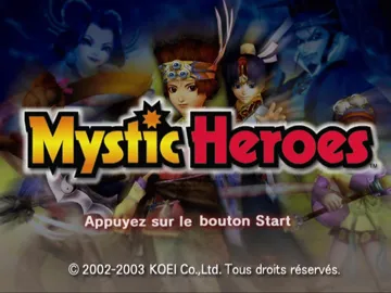 Mystic Heroes screen shot title